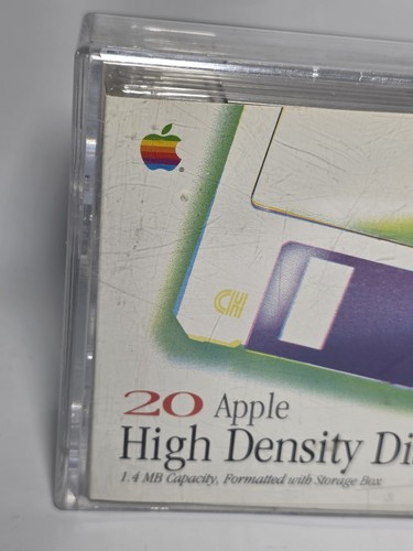 Apple High-Density 1.44MB Floppy Disks - Pack of 20 New Sealed (B12) - Picture 10 of 16