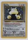 Snorlax Holo Pokemon Jungle #11 1999