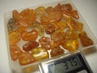 AMBER / raw baltic stones bernstein natural bursztyn polished genuine 琥珀 (e2924