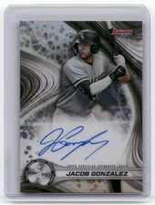2024 Bowman's Best #B24-JG Jacob Gonzalez Best of 2024 Autographs Refractors