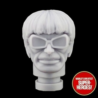 Mego Spider-Man Doctor Octopus Custom Head 3D Printed For WGSH 8  Figure