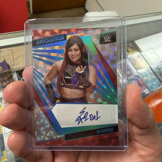 2022 Revolution WWE Panini Iyo Sky Io Shirai Early NXT Auto 1/1