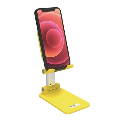 ESPRINET Pantone Desktop Mobile Device Holder Yellow Universal and Non-Slip Hold