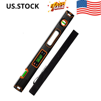 NEW 24 Inch Digital Smart Precision Torpedo Level LCD Display Magnetic Base Case