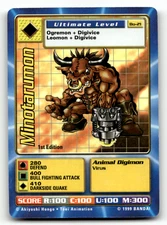 Digimon Digi Battle - Minotarumon Bo-21 - 1st Ed - Series 1 Bandai