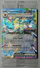 Pokemon Prismatic Evolutions Vaporeon ex 023/131 Surprise Box Stamped Sealed QTY