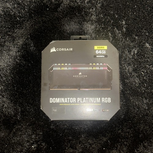 CORSAIR Dominator Platinum RGB 64GB (2 x 32GB) 288-Pin PC RAM DDR5 5200 Mhz (Box