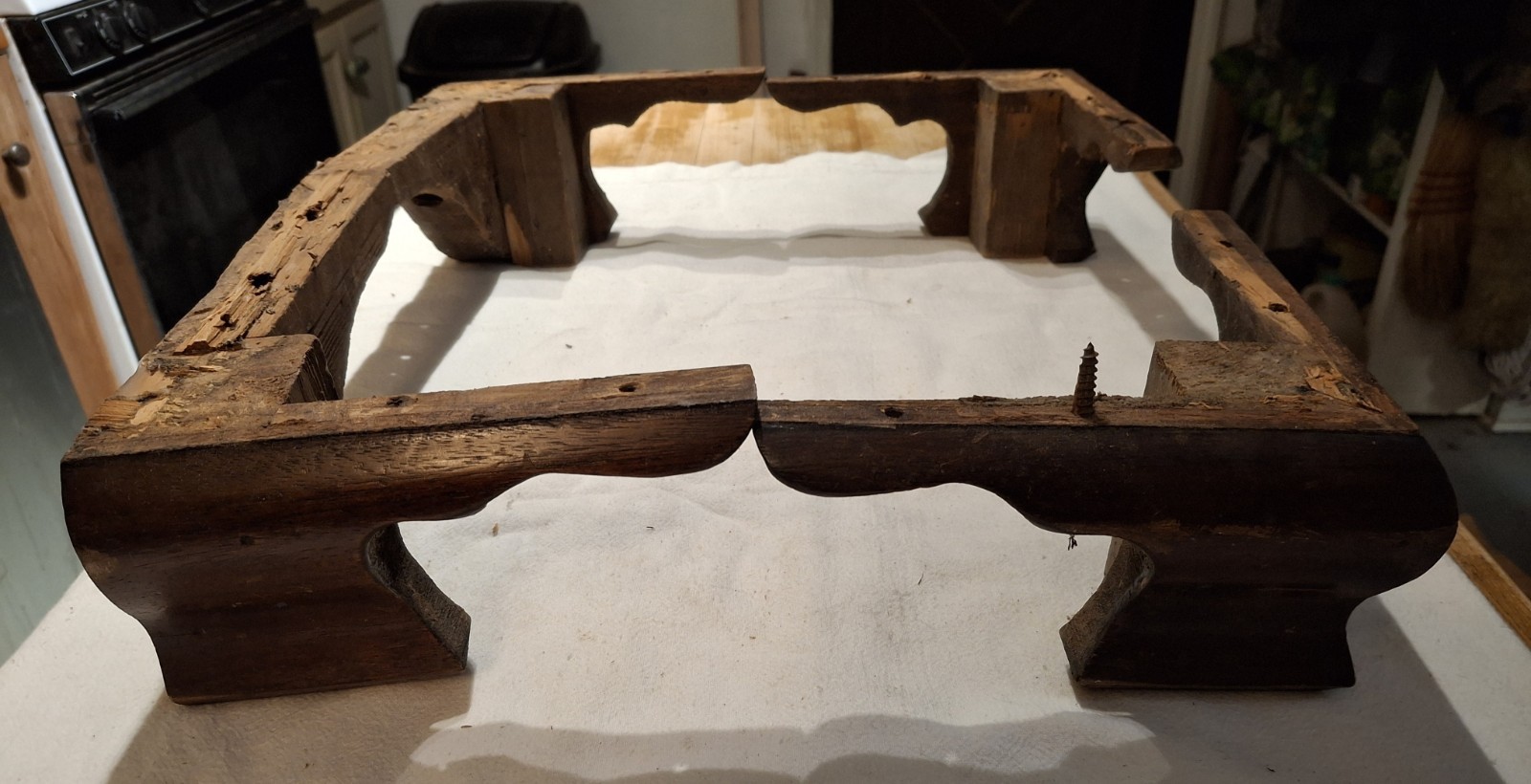 Antique Feet Salvaged From English Furniture set of 4