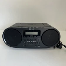 Sony ZS-RS60BT Bluetooth Mega Bass, AM/FM, USB, CD Boombox Black