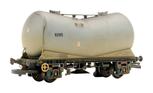 HORNBY 'OO GAUGE' R6153 BR GRAU PCA 'VEE' 9205 TANKWAGEN - VERWITTERT | Condition: Used