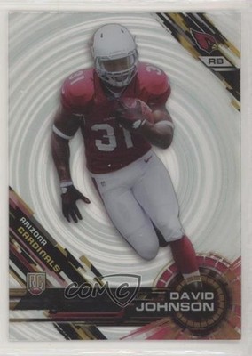 2015 Topps High Tek Pattern 2 Spiral/Dots David Johnson #57 Rookie RC 0z6