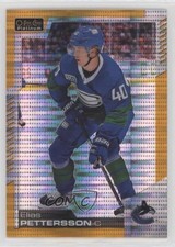 2020-21 O-Pee-Chee Platinum Seismic Gold 47/50 Elias Pettersson #148 0c3
