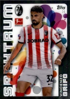 Match Attax Bundesliga 25/26 C-6 - Vincenzo Grifo - Chrome Spektrum