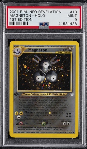 Magneton (1st Edition) graded PSA 9 for sale on eBay