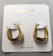 Louise Carter 14K Gold Plated Deya Earrings 23mm