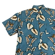 Roper Cowboy Print Hawaiian Shirt mens western shirt large