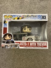 Figura de vinilo Funko Pop Rides Ghostbusters Afterlife #83 Ecto-1 con Trevor