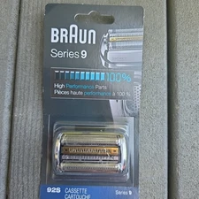 Braun Replacement Shaver Head 92S Silver-Compatible w/ Braun Series 9 NEW