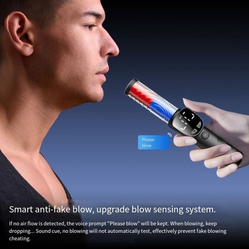 LCD Displayed Portable Alcohol Testing Device Ideal for Traffic Safety Checks - Photo 7/16