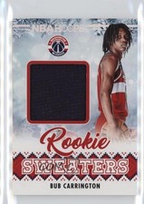 2024-25 Panini NBA Hoops Rookie Sweaters Bub Carrington #RSW-BUB 1r7y