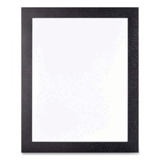 Deflecto 68886B Self Adhesive Sign Holders, 13 X 19, Clear With Black Border,
