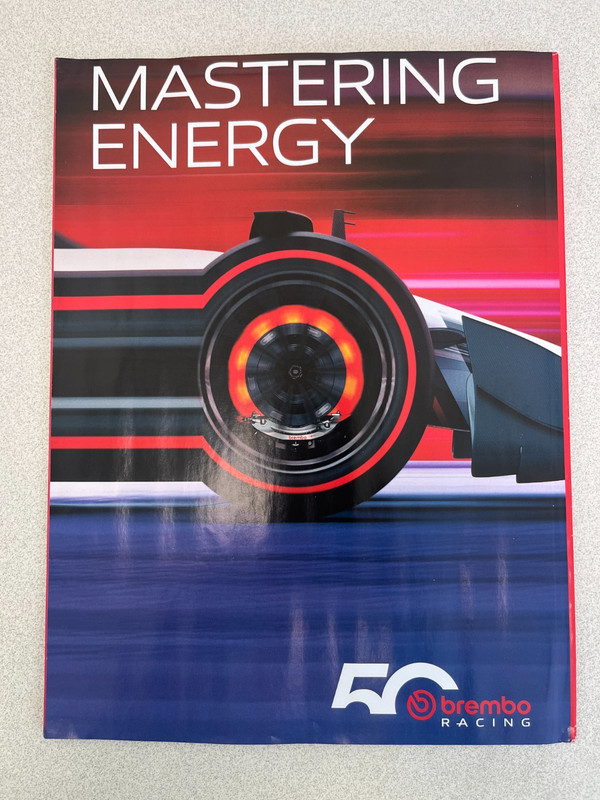 Mastering Energy 50 Brembo Racing