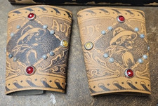 Vintage Gene Autry Cowboy Arm Cuffs childrens collectable western