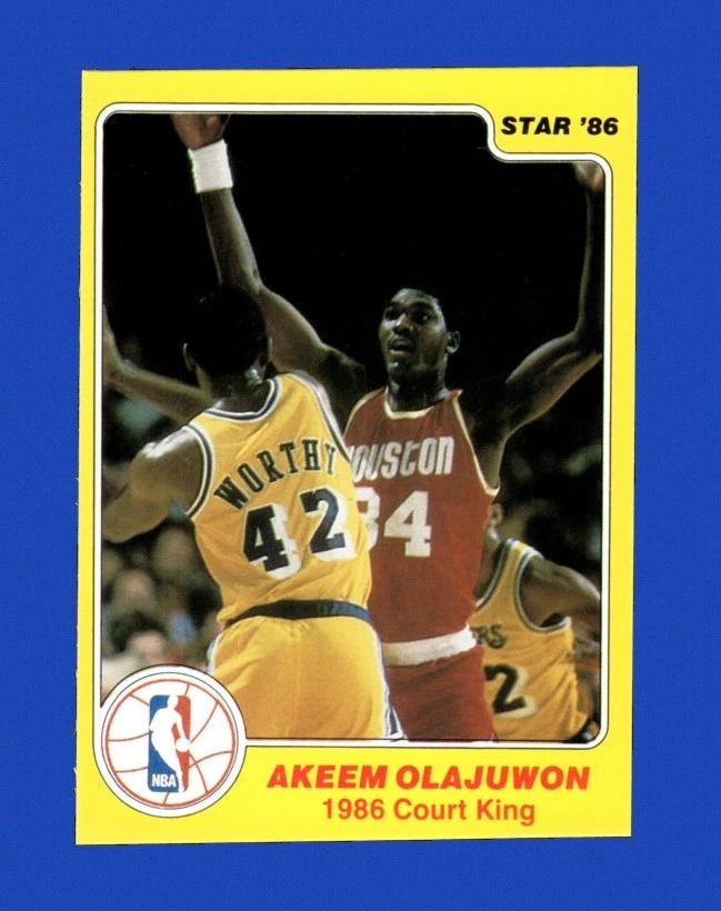 1986 Star Court Kings - Hakeem Olajuwon #25 for sale | eBay