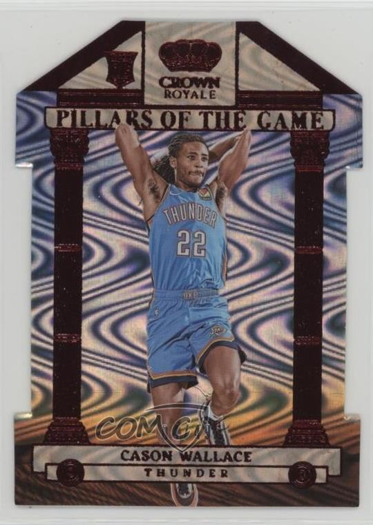 2023-24 Crown Royale Pillars of the Game Red /49 Cason Wallace #4 Rookie RC 11n7