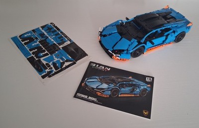 Technol Model * Lamborghini blau orange DB-0098 * FKP37 * 1:14 * wie NEU top