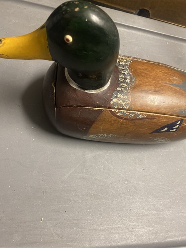 Vintage TeleMania Wooden Mallard Duck Jersey Shore Landline Phone Untested