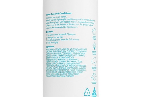 De Lorenzo Instant Accentu8 Conditioner 960ml +Free Pump Delorenzo for fine hair - Picture 2 of 7