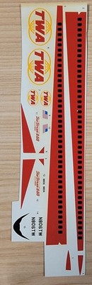 1/126 GLENCOE DECAL - 05502 - TRANS WORLD AIRLINES - CONVAIR CV-880 #2