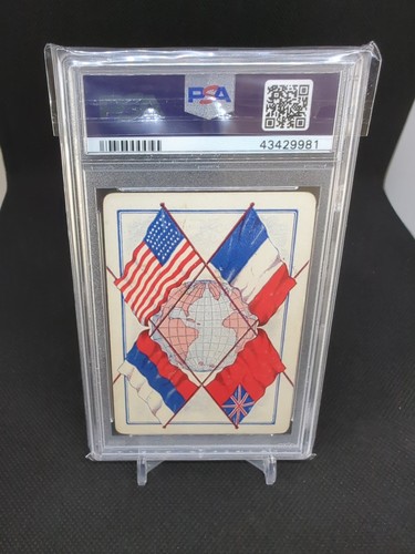 1896 Cincinnati Game of Flags Mexico #A4 PSA 4 - Picture 2 of 2