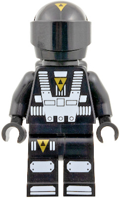 LEGO Blacktron I Astronaut Minifigure sp148 EXCLUSIVE