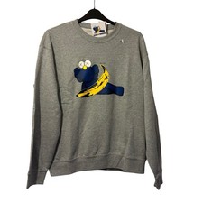 Uniqlo X Kaws X Warhol Mens Jumper Size Medium Grey Brand New With Tags