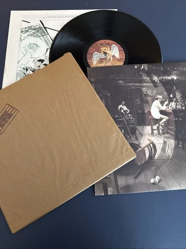 LED ZEPPELIN - In Through the Out Doors Paper Bag LP Vinyl EX