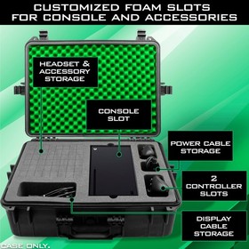 CASEMATIX Travel Case for Xbox Series X Console and Accessories- USED