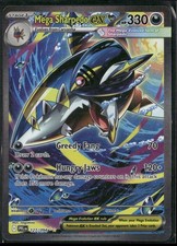 pokemon cards mega sharpedo Shop [Traditional Chinese] ex / 超級巨牙鯊ex 051/080 RR M2F – TCGHOBBY Mint Condition. Mega Sharpedo ex SAR -