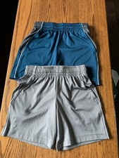 Boys Tek Gear Dry Tek Shorts Size 8 Lot Of 2