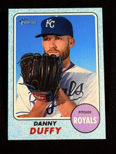 2017 Topps Heritage BLUE BORDER Danny Duffy item 1