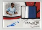 2018-19 Panini Immaculate Collection Patch Auto PP-TWA Theo Walcott #18/50
