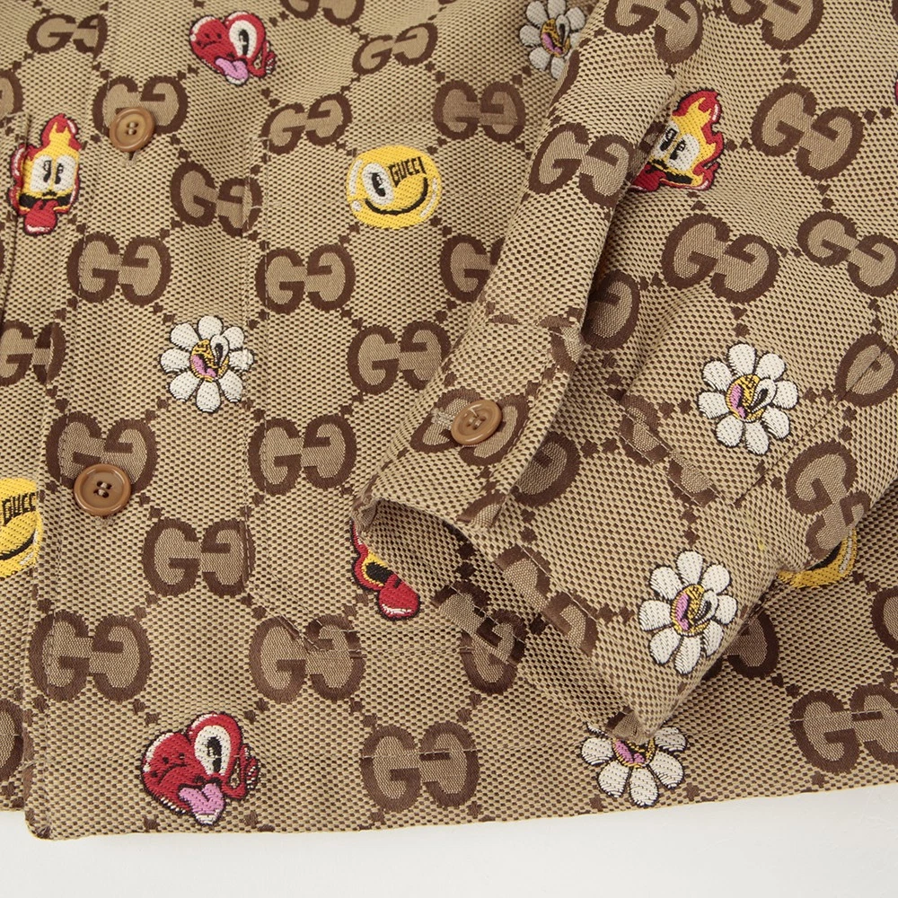 Giacca di tela Gucci Maxi GG 52 121055137