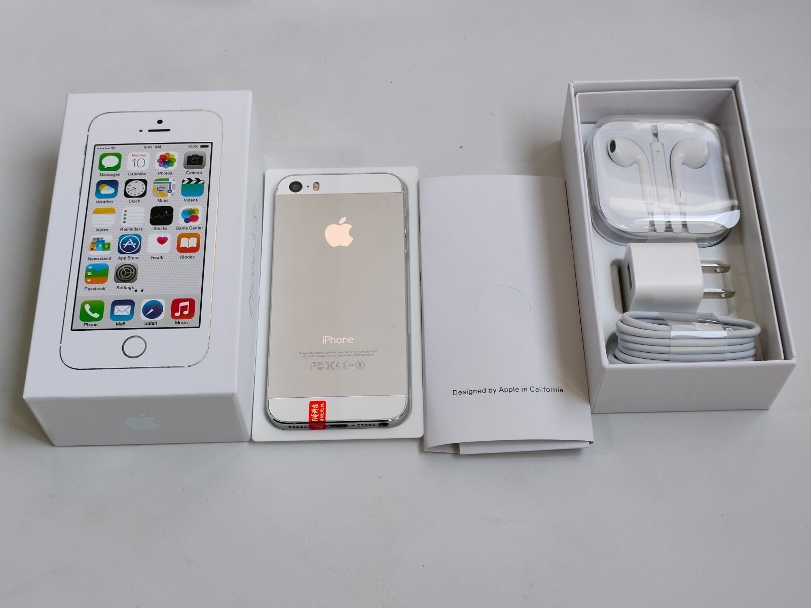 Apple iPhone 5/5S 16GB Factory UNlocked Black/White/Gold New Battery Test teng