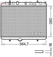 Denso KüHler, MotorküHlung U.A. FüR CitroËN, Ds, Opel, Peugeot