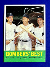 Mickey Mantle 1963 Topps #173 Bombers' Best Richardson Tresh EX MINT *GWCARDS*