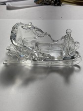 New Swarovski Crystal 205165 Santa Sleigh Gifts/Tree And presents