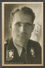 ✔️ GERMANY 3. Reich Rudolf Hess SIGNATURE RARE POSTCARD REPRODUCTION