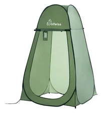 WolfWise Tent Pop Up Shower Toilet Portable Privacy Changing Room Outdoor