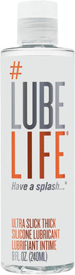 Lubelife Ultra Slick Thick Silicone-Based Lubricant, Water Resistant, Thick Sili